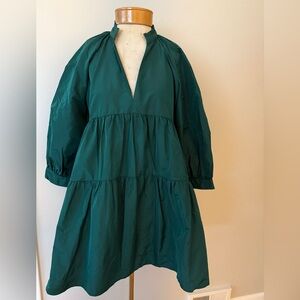 Zara size small, emerald green party dress